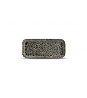 F2D Emerald Oxido Servierplatte 22x10cm